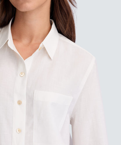 Women’s Merino Linen Shirt