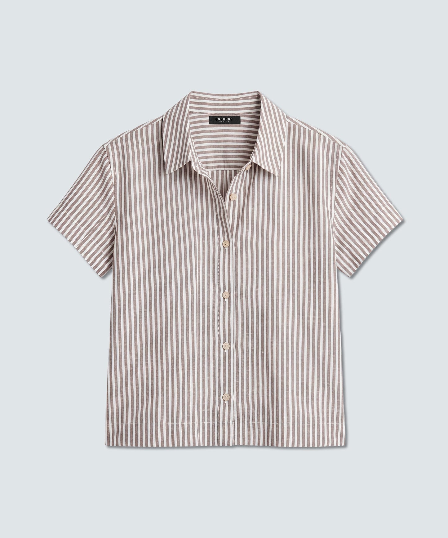 Women’s Merino Linen Short Sleeve Shirt