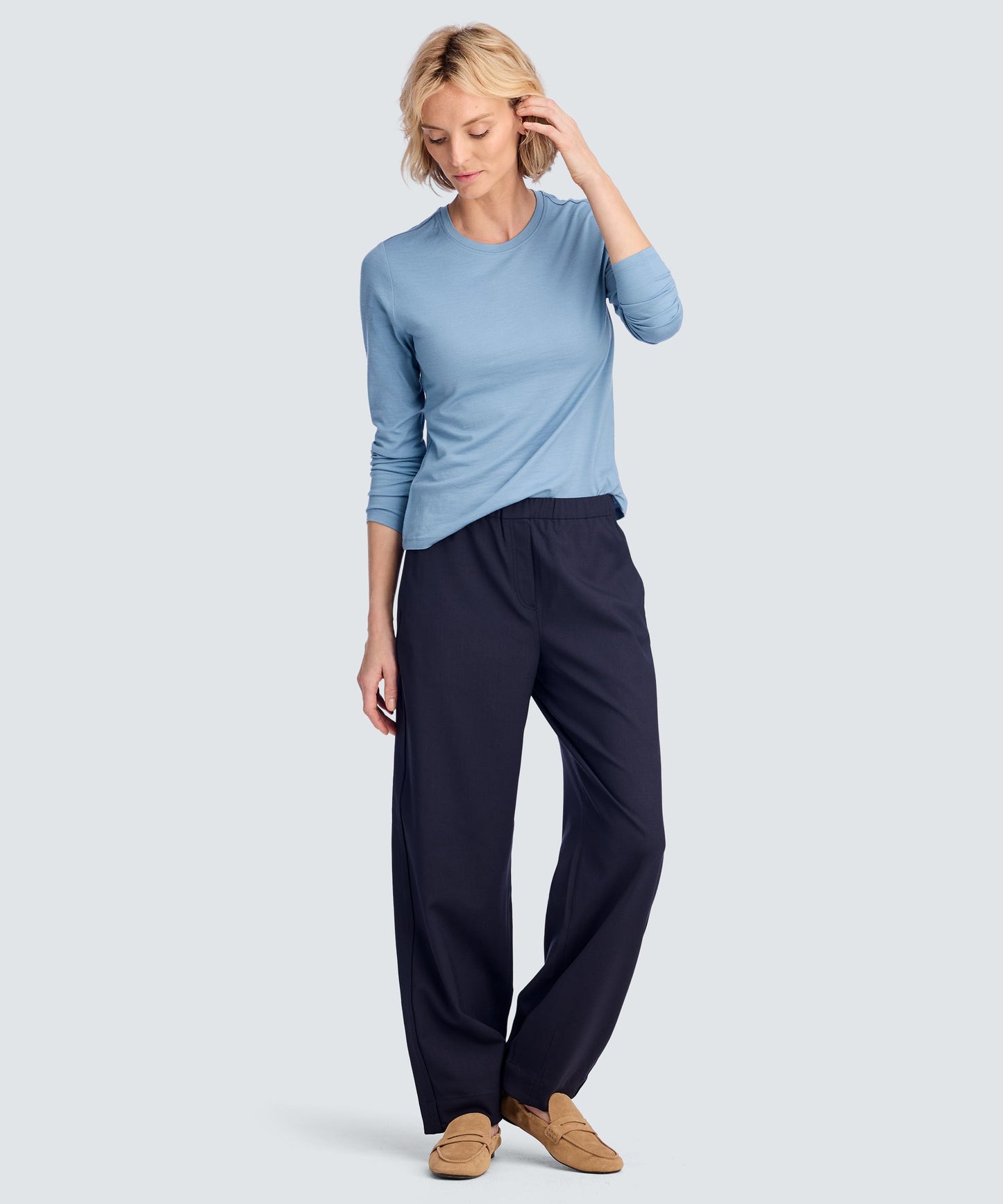 Women's Long Sleeve Merino Crew