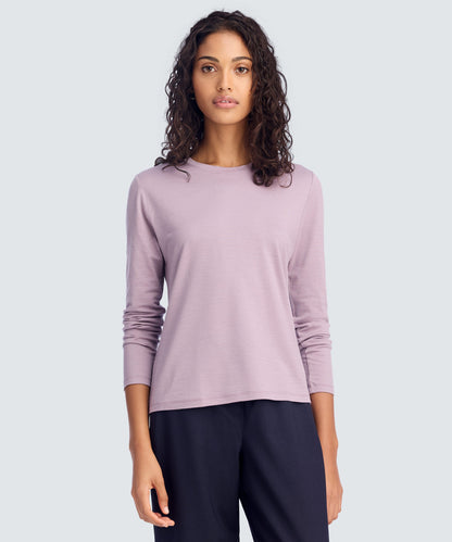 Women's Long Sleeve Merino Crew