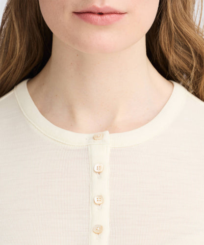 Women's Merino Rib Henley