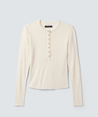 Women's Merino Rib Henley