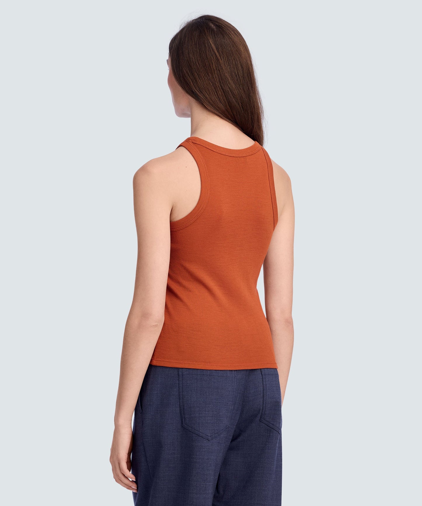 Women's Merino Rib Racer Tank