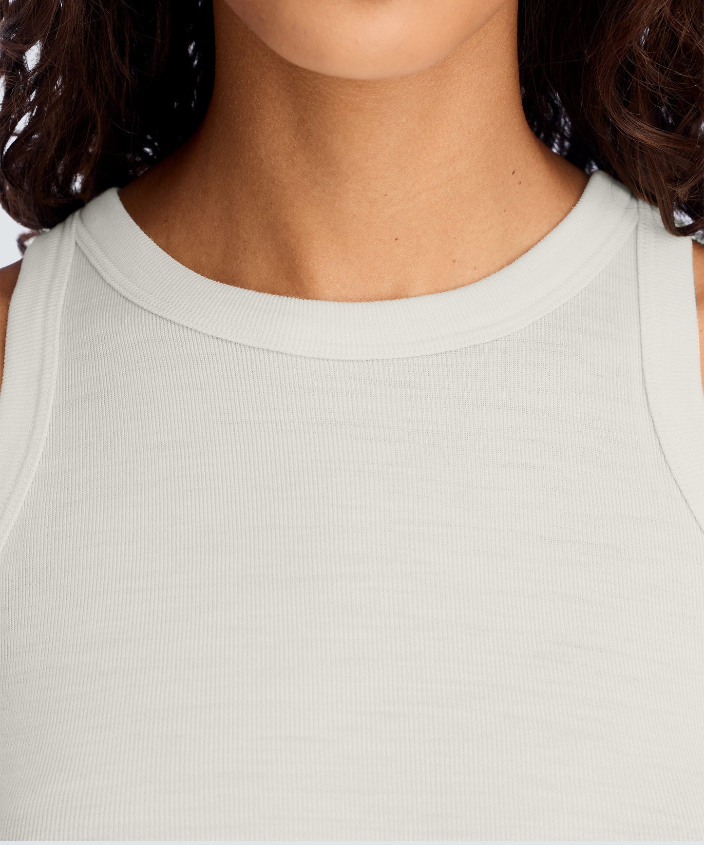 Women's Merino Rib Racer Tank