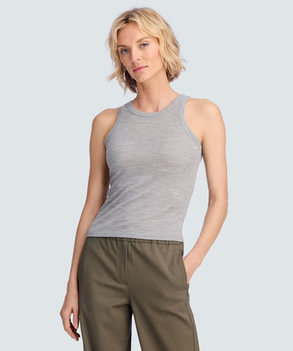 Women's Merino Rib Racer Tank