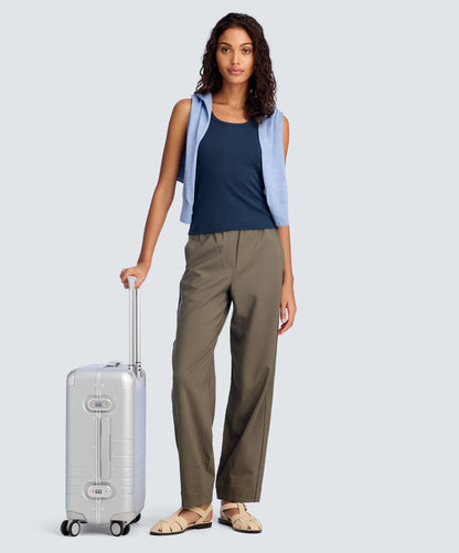 Women's Merino Rib Scoop Neck Tank