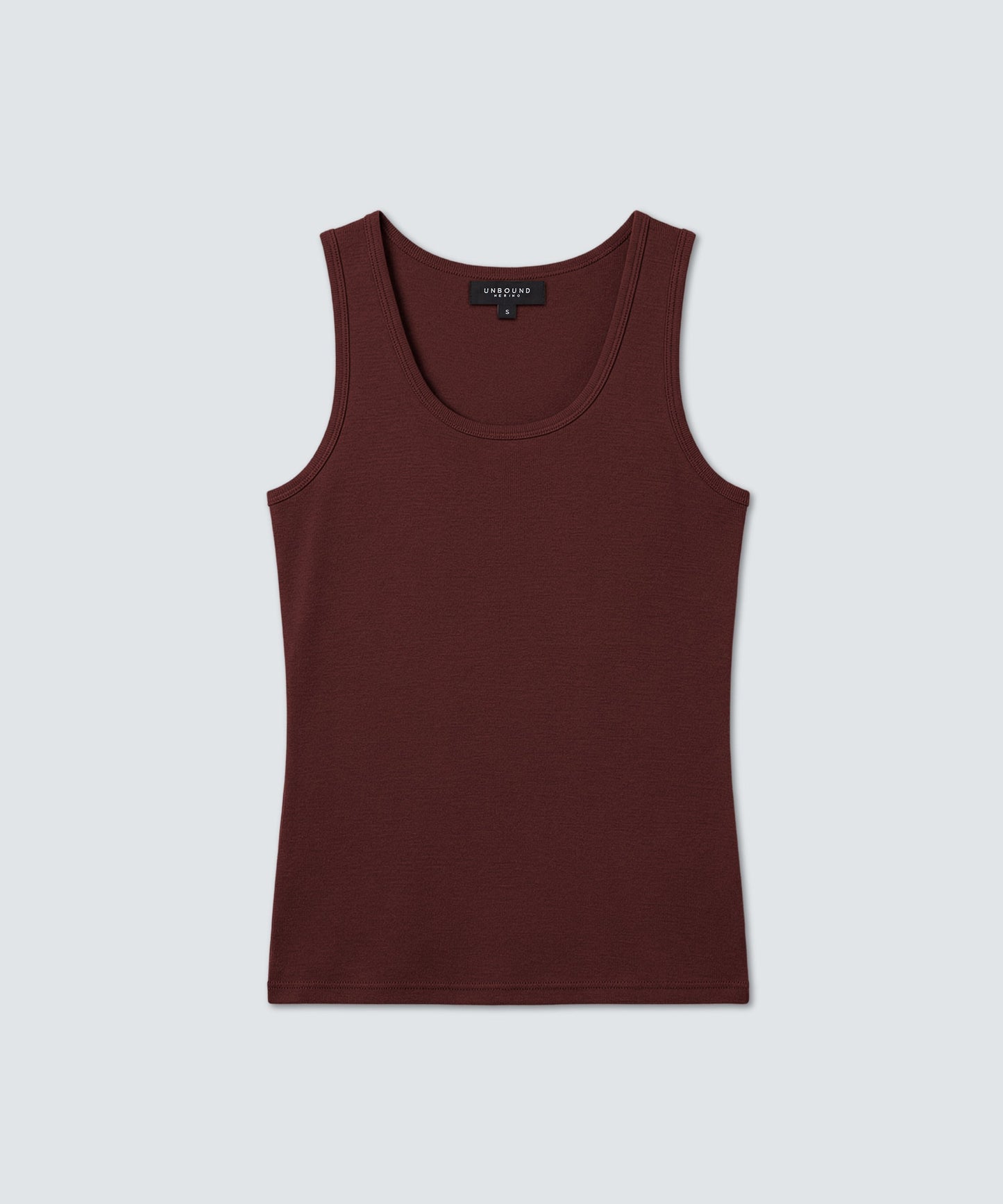 Women's Merino Rib Scoop Neck Tank