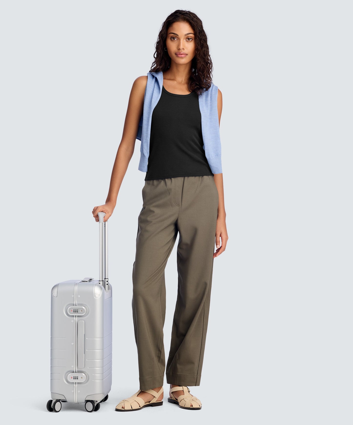 Women's Merino Rib Scoop Neck Tank