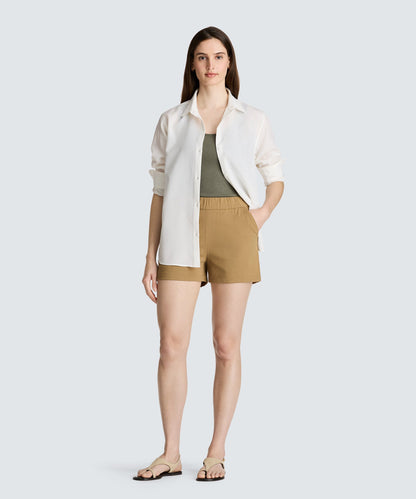 Women's Merino Rib Scoop Neck Tank
