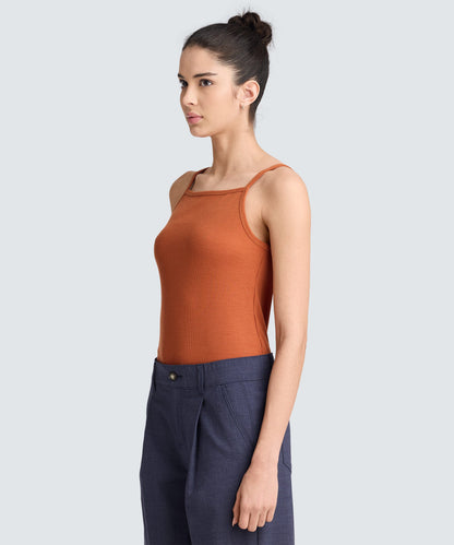 Women's Merino Tencel Rib Tank