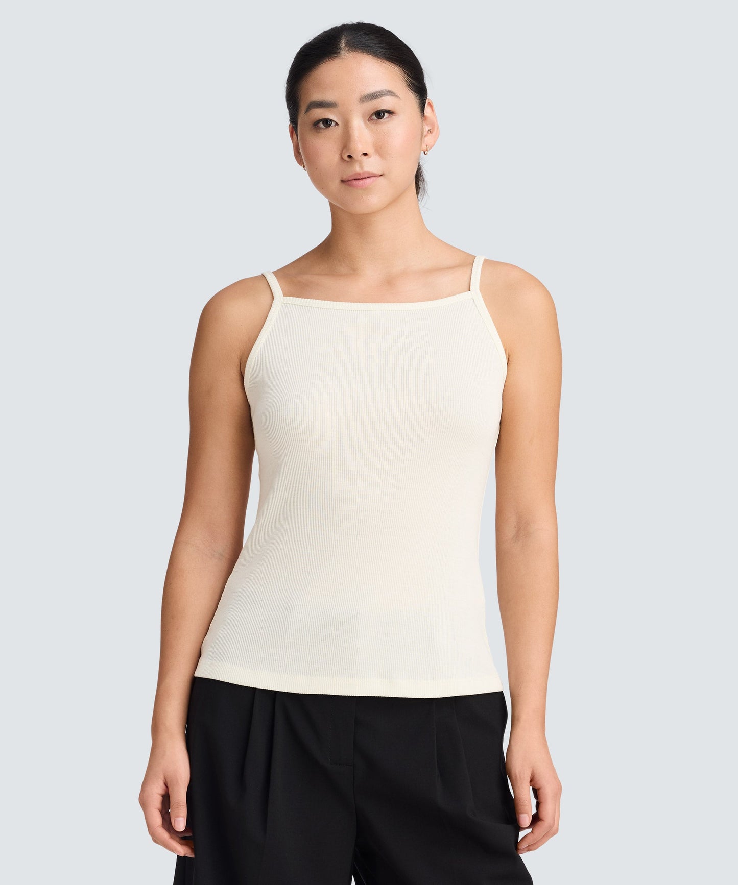 Women's Merino Tencel Rib Tank