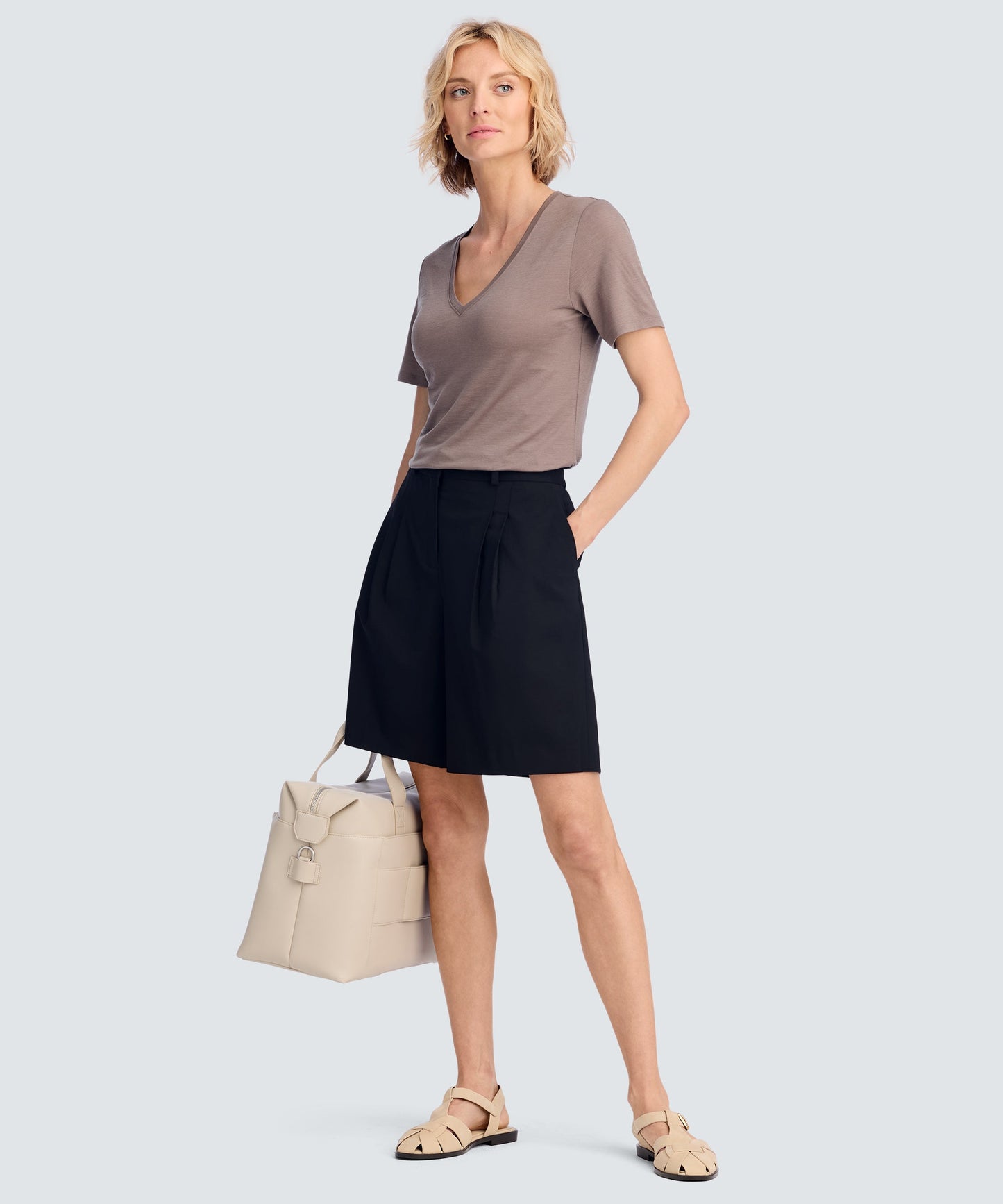 Women's Ultralight Merino V-Neck T-Shirt