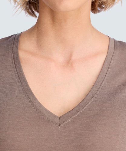 Women's Ultralight Merino V-Neck T-Shirt