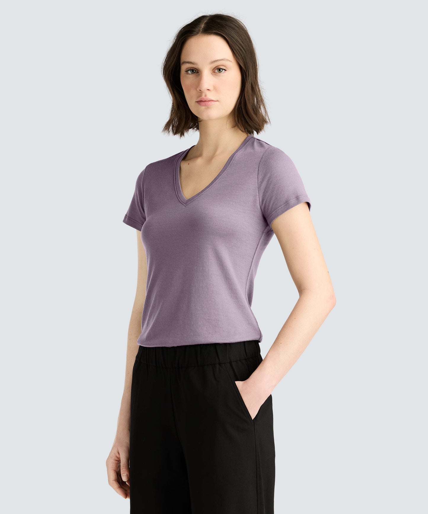 Women's Merino V-Neck T-Shirt