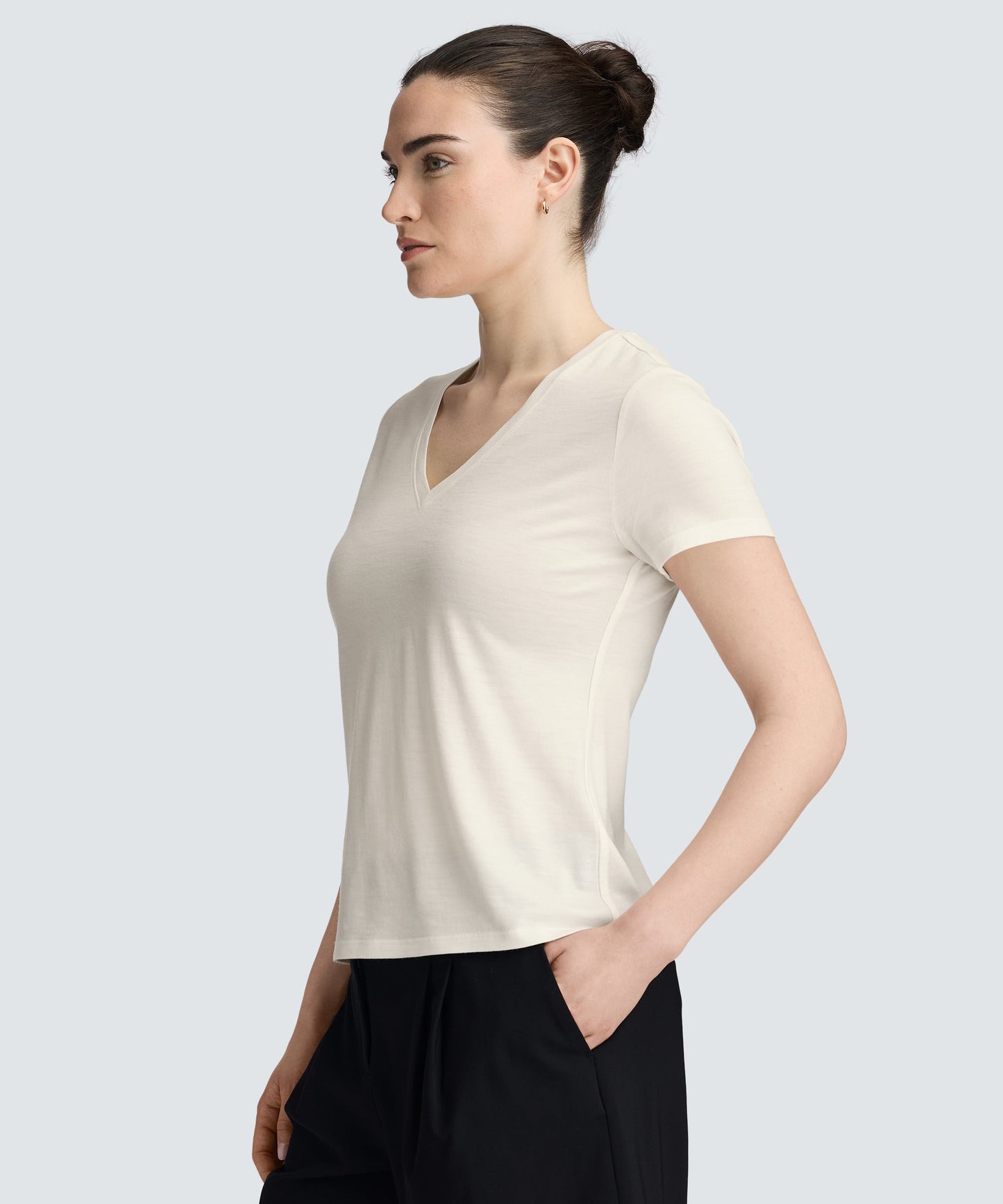 Women's Merino V-Neck T-Shirt