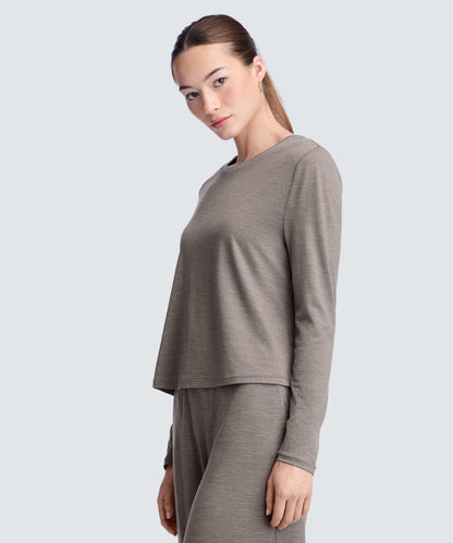 Women's Ultrafine Merino Sleep Longsleeve