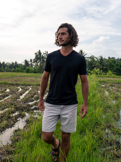 Men's Merino V-Neck T-Shirt