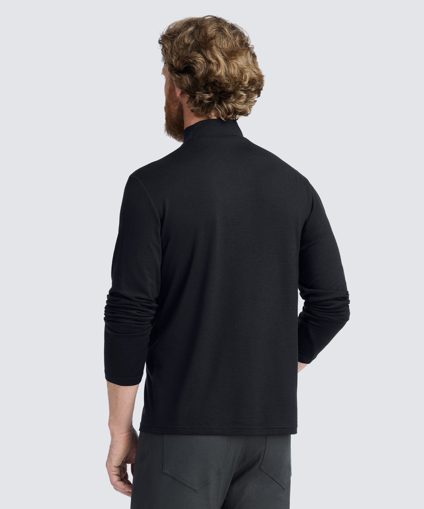 Men's Long Sleeve Merino Hi-Neck