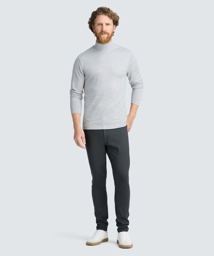 Men's Long Sleeve Merino Hi-Neck