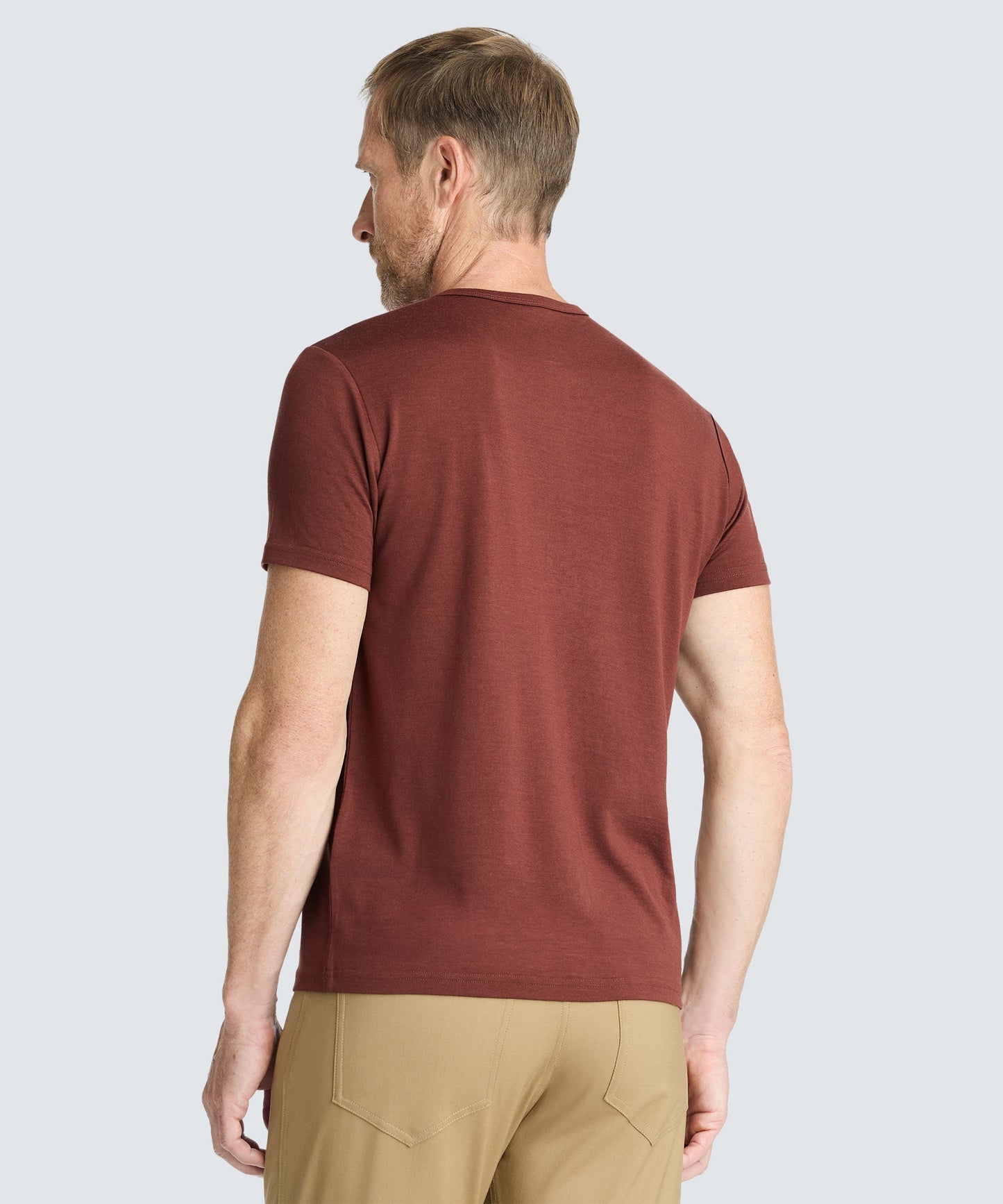 Men's Merino Short Sleeve Henley