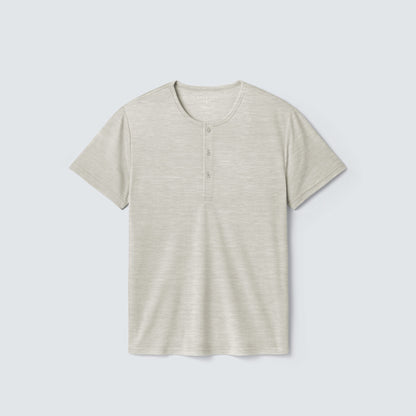 Men's Merino Short Sleeve Henley