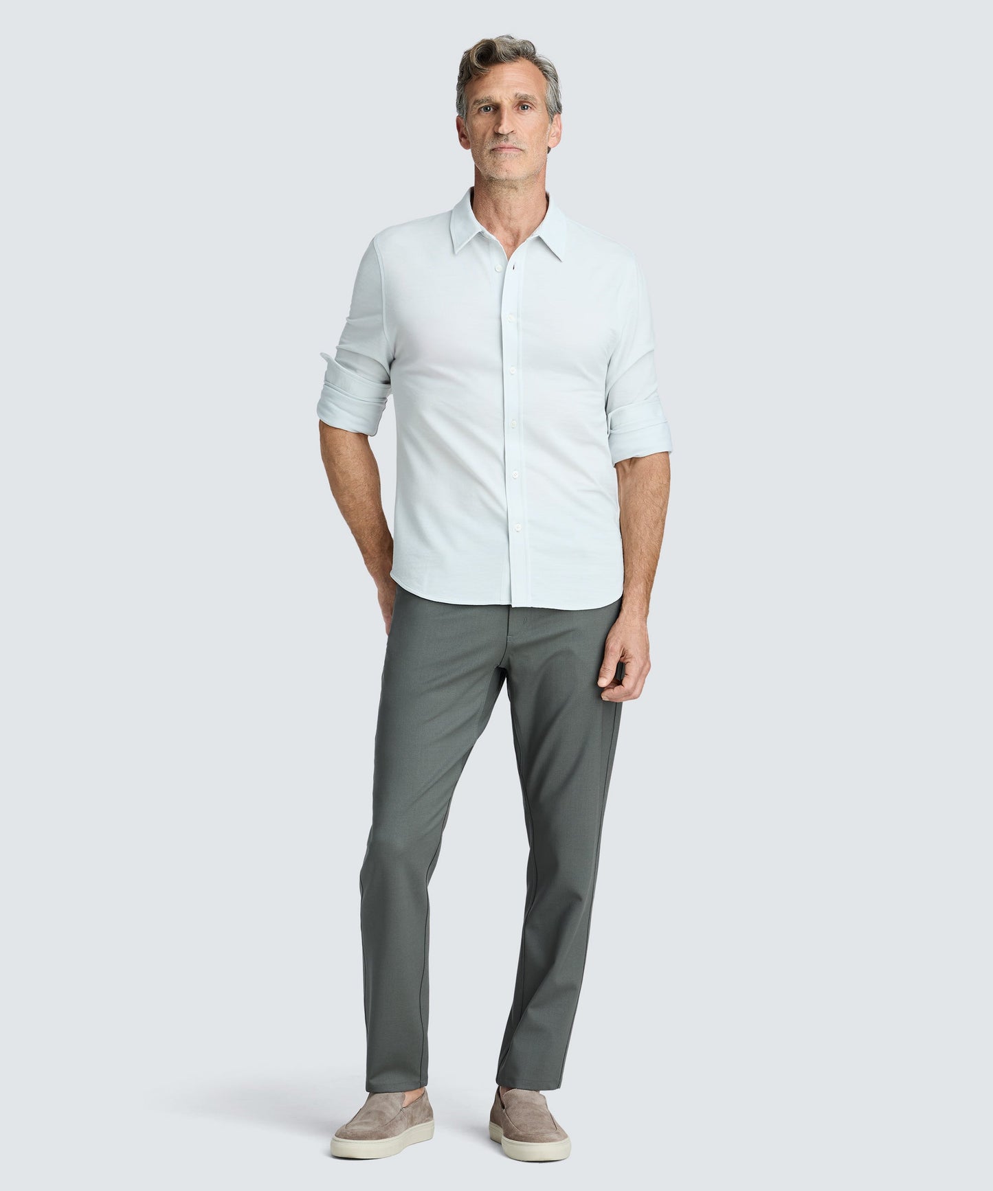 Men's Merino Button-Up