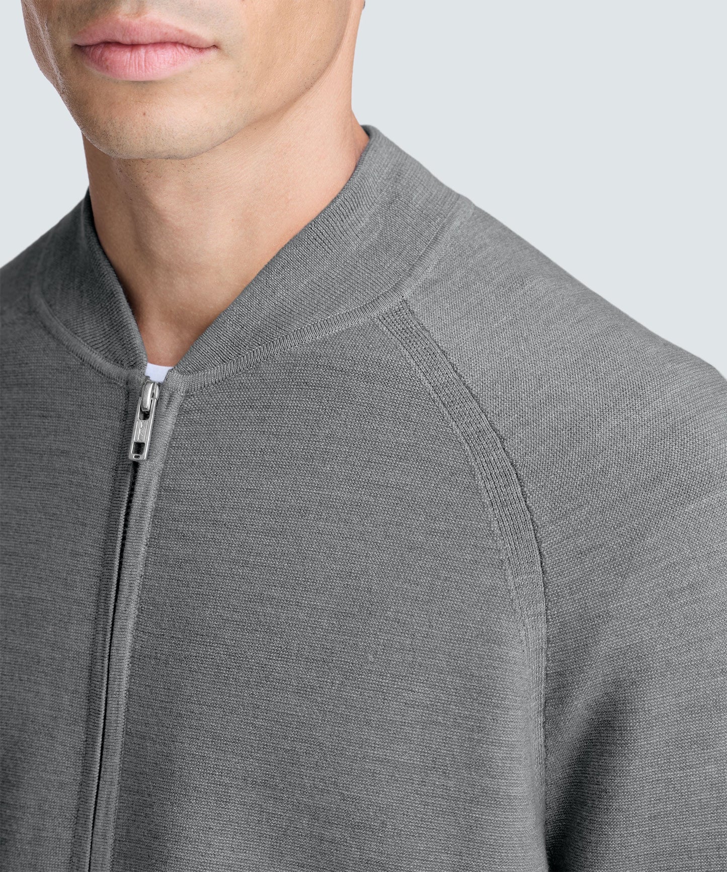 Men's Merino Knit Bomber