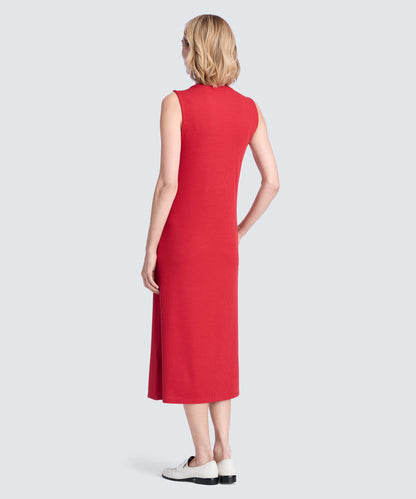 Women's Rib Merino Sleeveless Dress