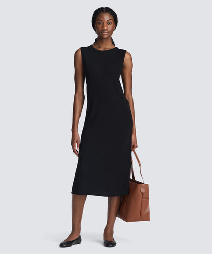 Women's Rib Merino Sleeveless Dress