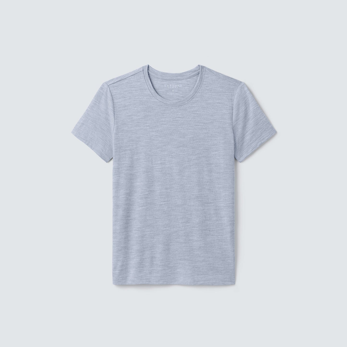 Women's Petite Merino Crew Neck T-Shirt