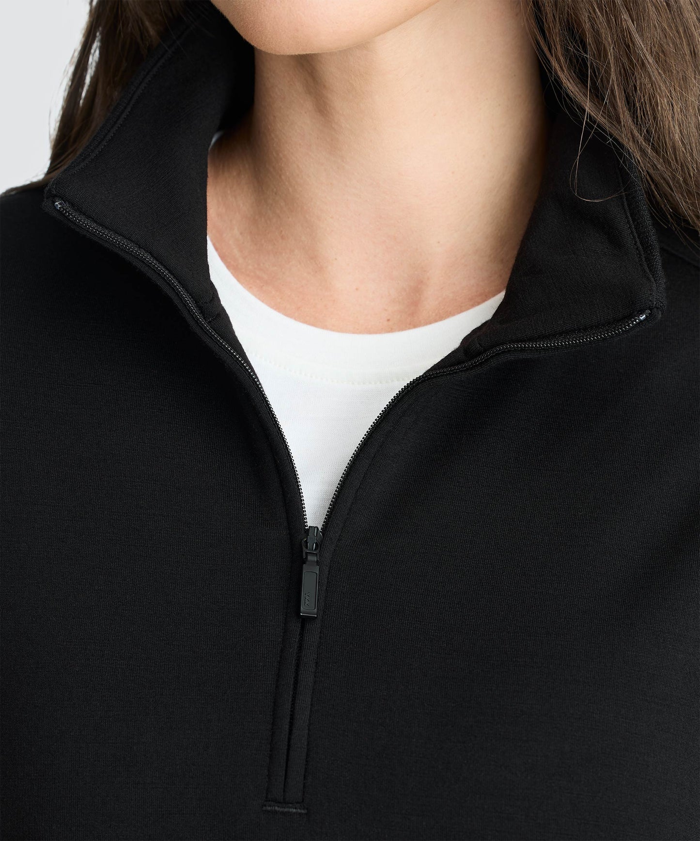 Women's Merino Cropped Quarter Zip