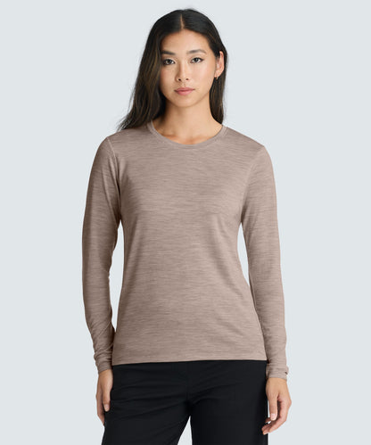 Women's Long Sleeve Merino Crew
