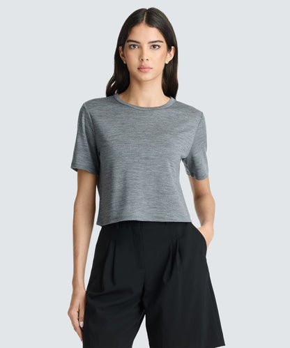 Women's Merino Boxy Tee