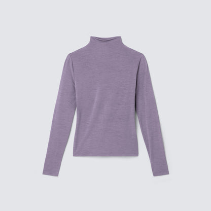 Women's Merino Mock Neck Top