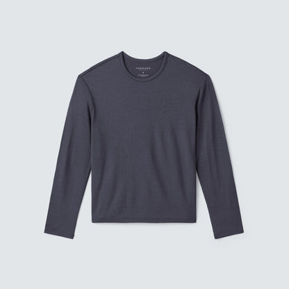 Women's Relaxed Long Sleeve Merino Crew