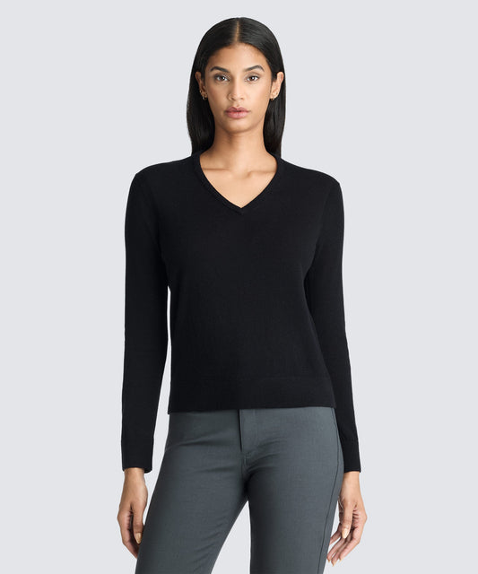 Women's Merino V-Neck Sweater