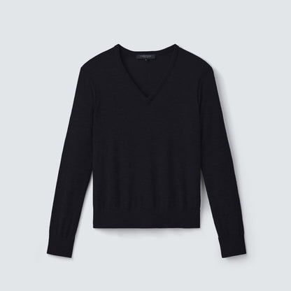 Women's Merino V-Neck Sweater