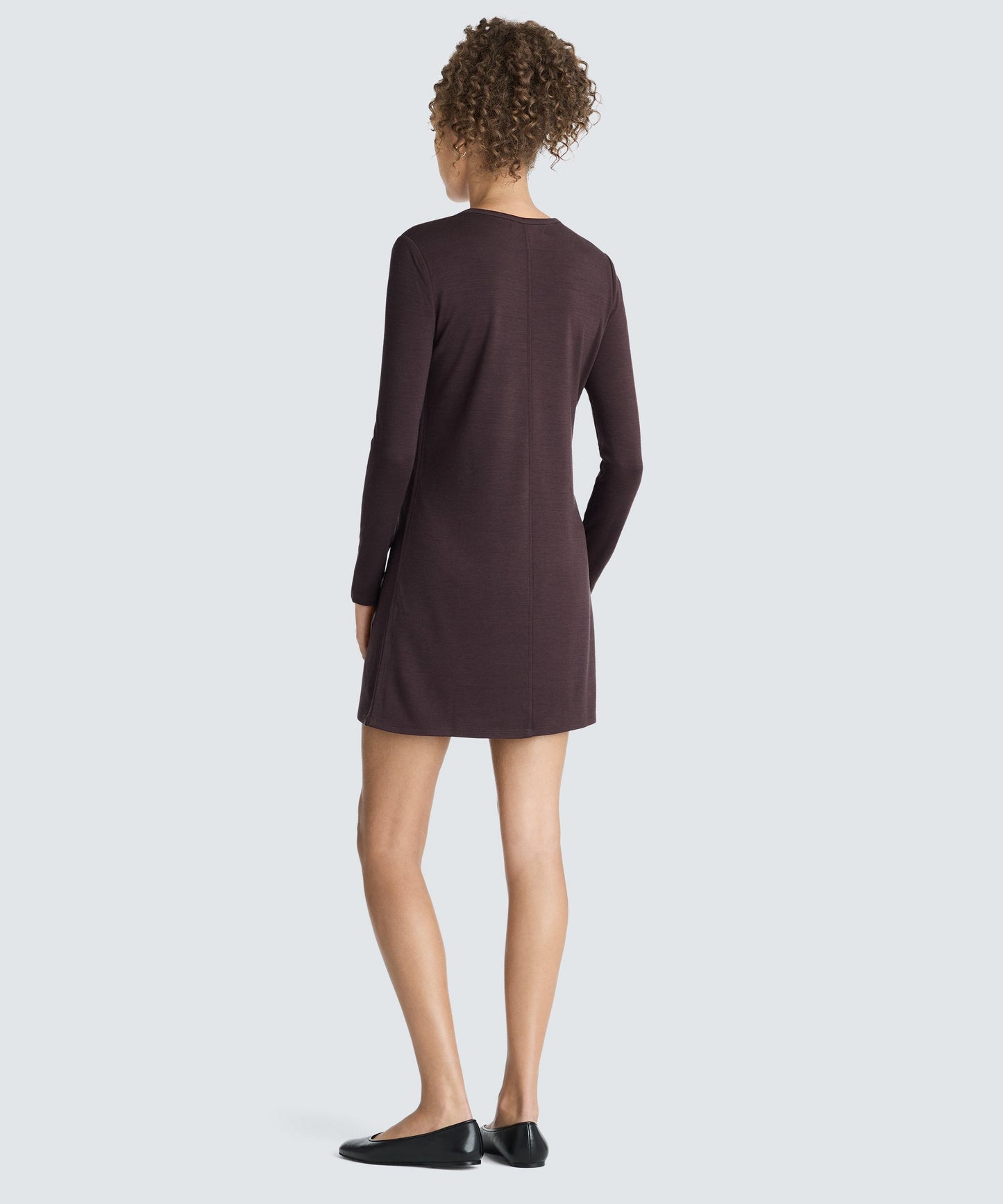 Women's Mini Merino Long Sleeve Dress