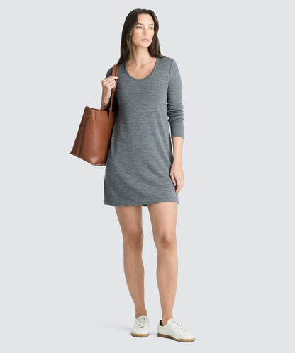 Women's Mini Merino Long Sleeve Dress