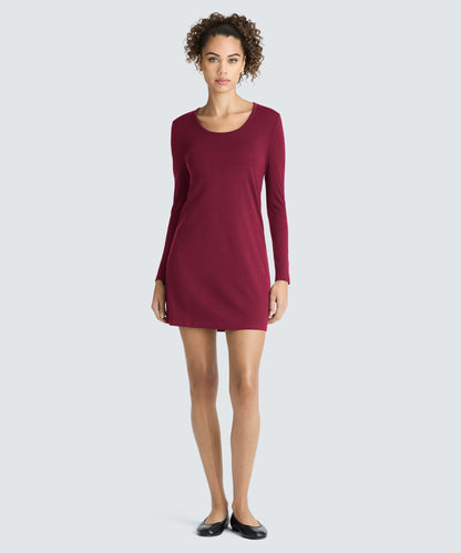 Women's Mini Merino Long Sleeve Dress