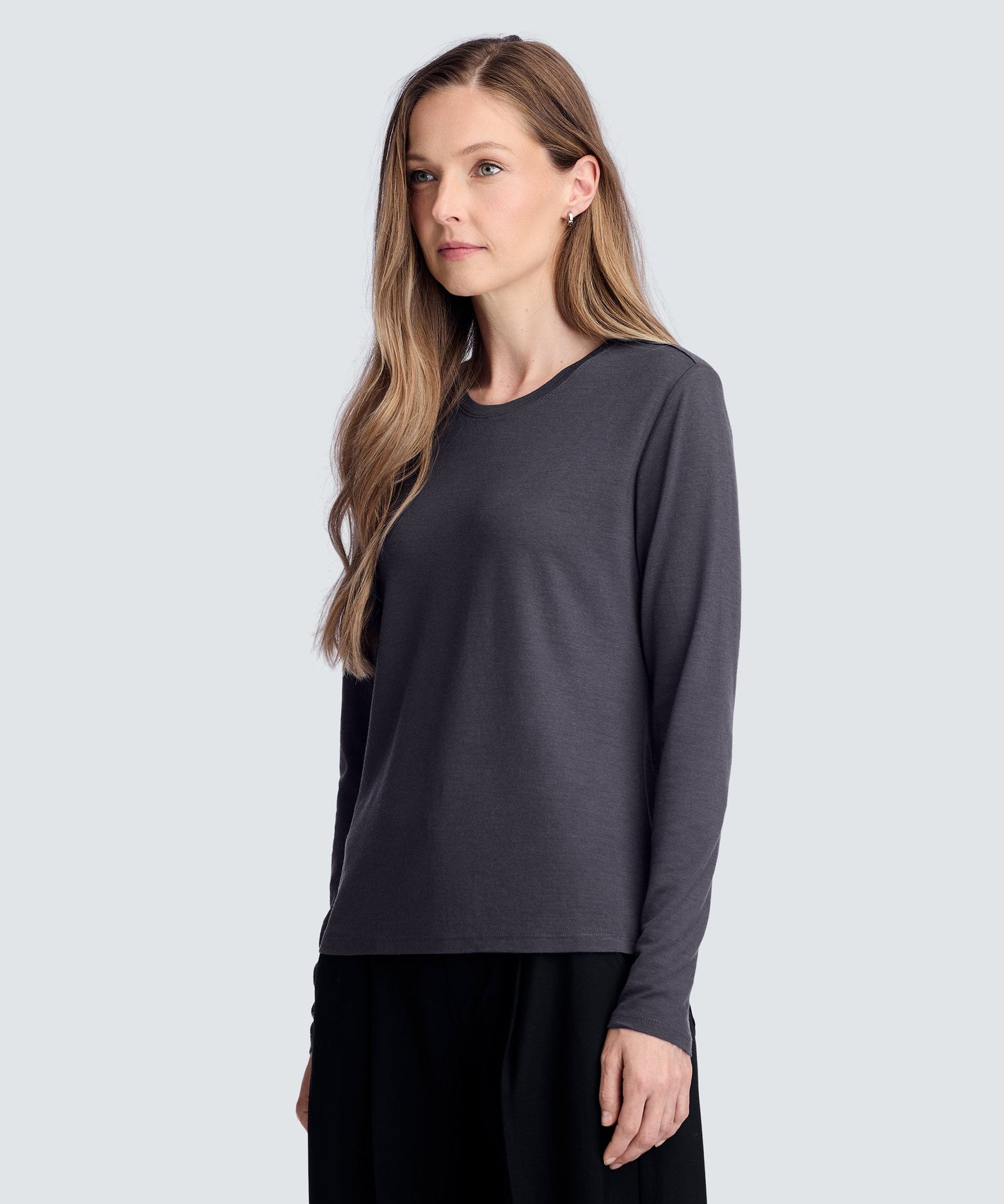 Women's Long Sleeve Merino Crew