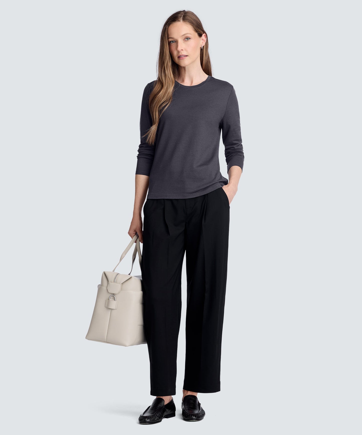 Women's Long Sleeve Merino Crew