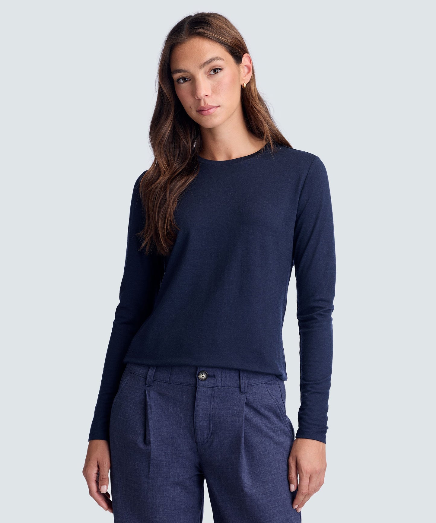 Women's Long Sleeve Merino Crew