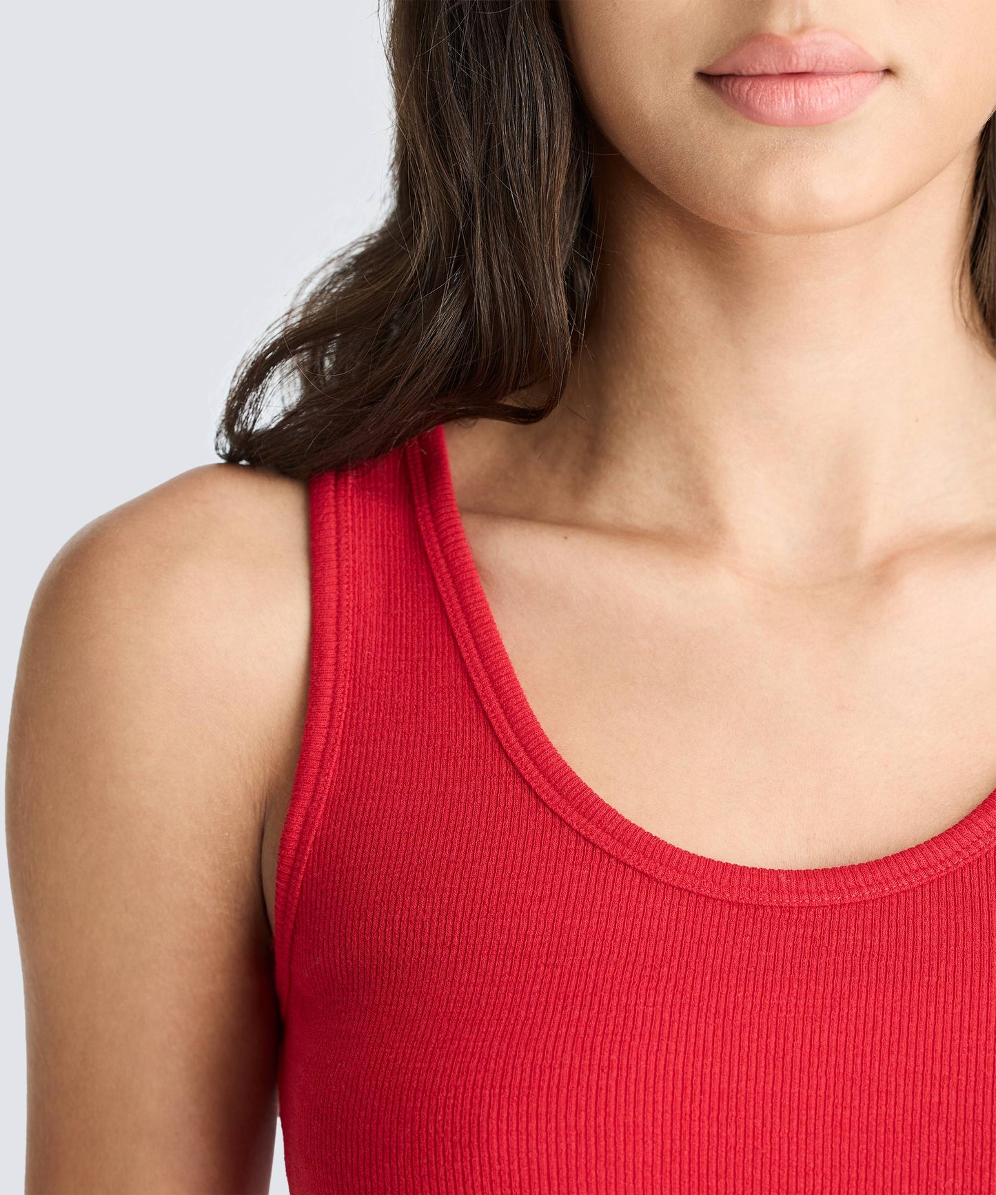 Women's Merino Rib Scoop Neck Tank