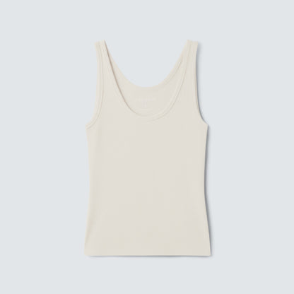 Women's Merino Rib Scoop Neck Tank