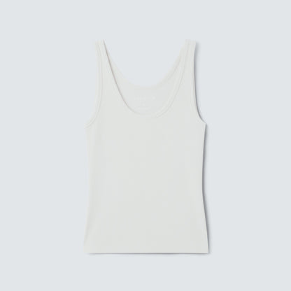 Women's Merino Rib Scoop Neck Tank