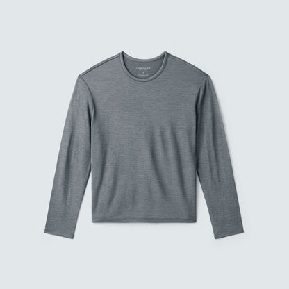 Women's Relaxed Long Sleeve Merino Crew