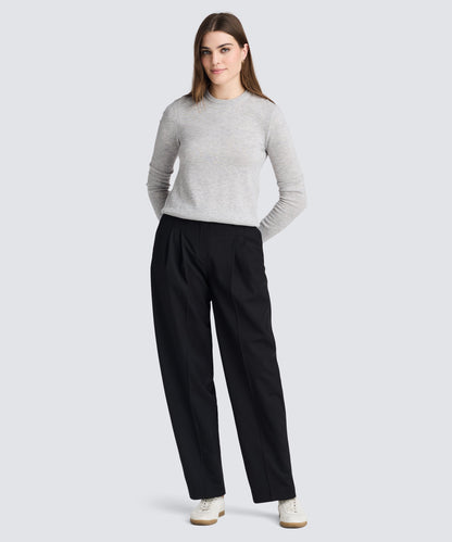 Women's Wide Leg Merino Travel Trouser