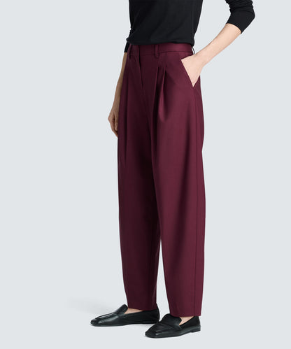 Women's Wide Leg Merino Travel Trouser