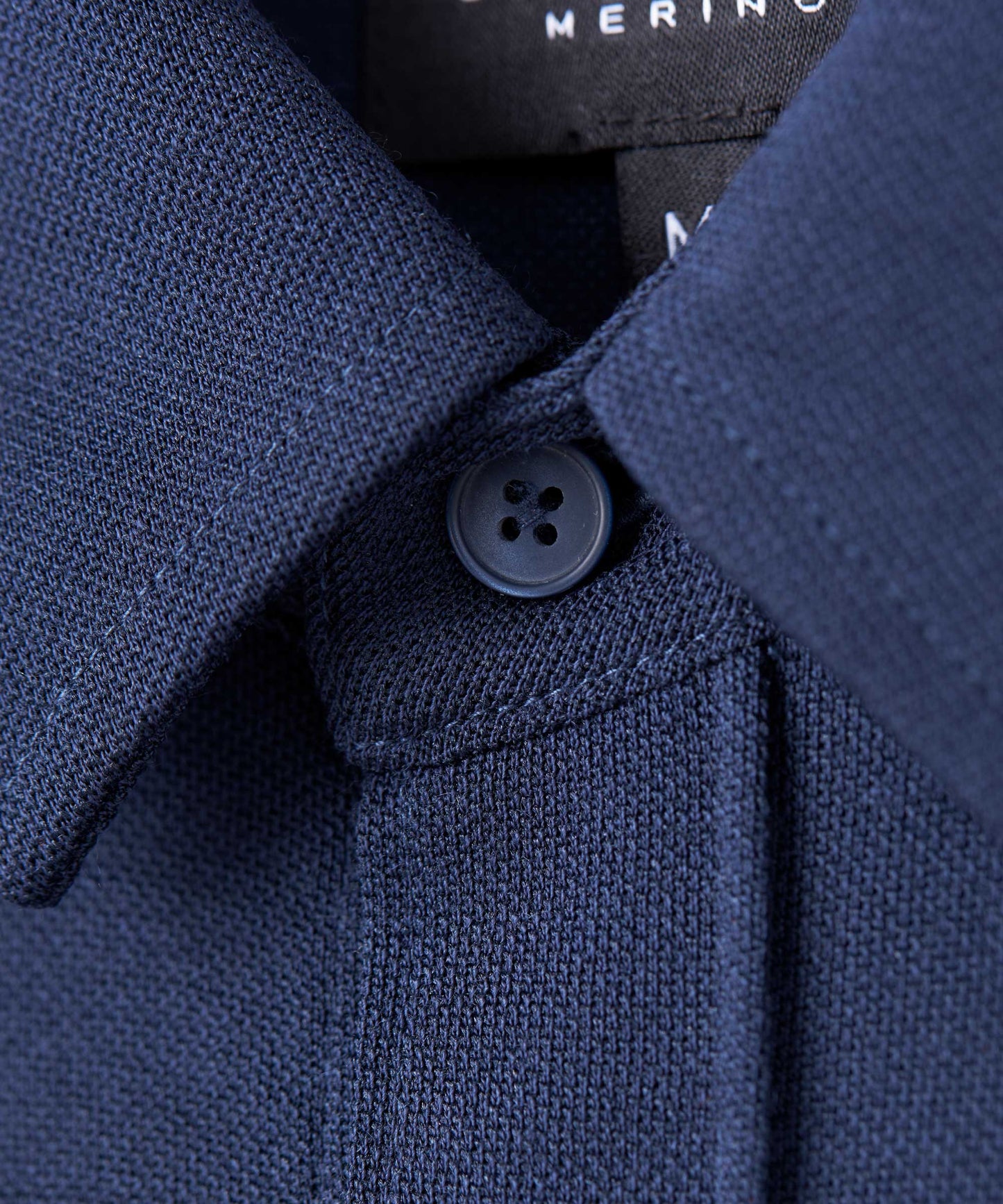 Men's Short Sleeve Merino Button-Up